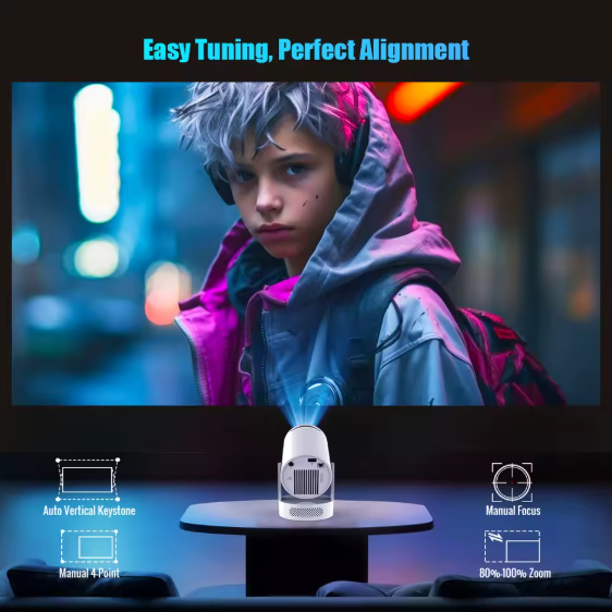 Mini Portable LED Projector - 1080p